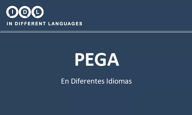 Pega en diferentes idiomas - Imagen