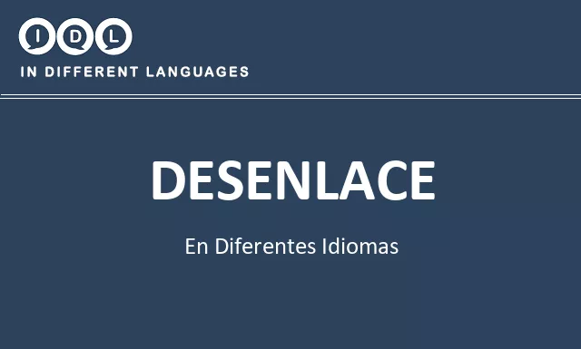 Desenlace en diferentes idiomas - Imagen