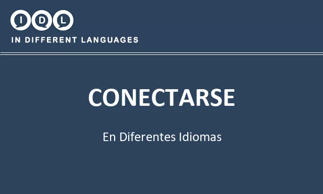 Conectarse en diferentes idiomas - Imagen