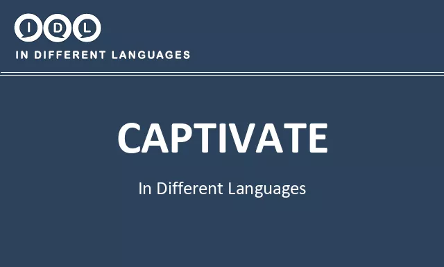 Captivate in Different Languages - Image