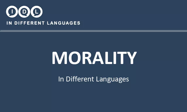 Morality in Different Languages - Image