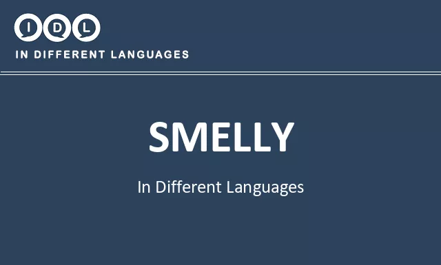 Smelly in Different Languages - Image