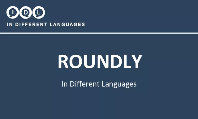 Roundly in Different Languages - Image