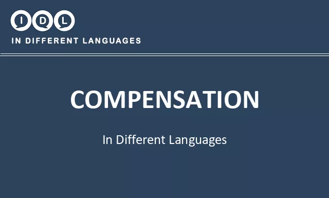 Compensation in Different Languages - Image