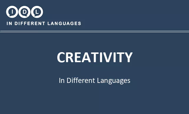 Creativity in Different Languages - Image