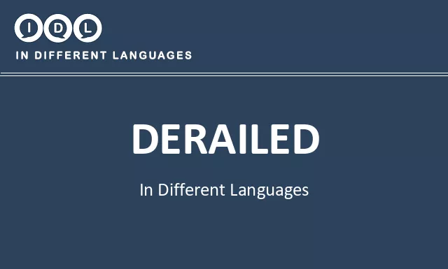 Derailed in Different Languages - Image