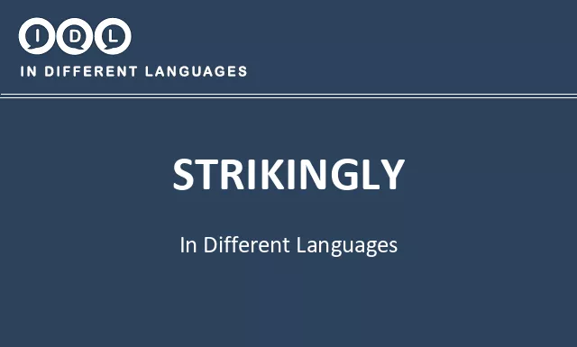 Strikingly in Different Languages - Image