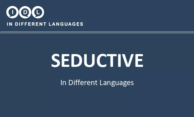 Seductive in Different Languages - Image