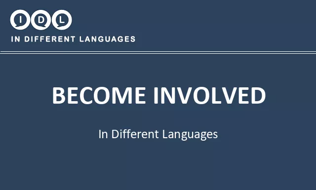 Become involved in Different Languages - Image