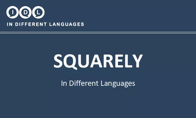 Squarely in Different Languages - Image