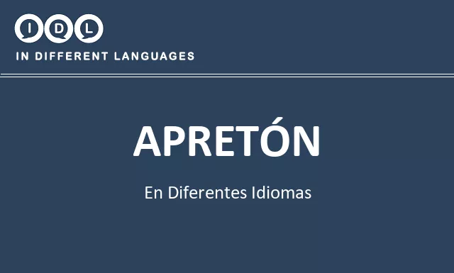 Apretón en diferentes idiomas - Imagen