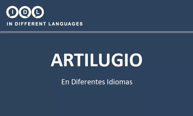 Artilugio en diferentes idiomas - Imagen