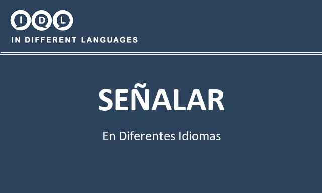 Señalar en diferentes idiomas - Imagen