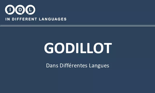 Godillot dans différentes langues - Image