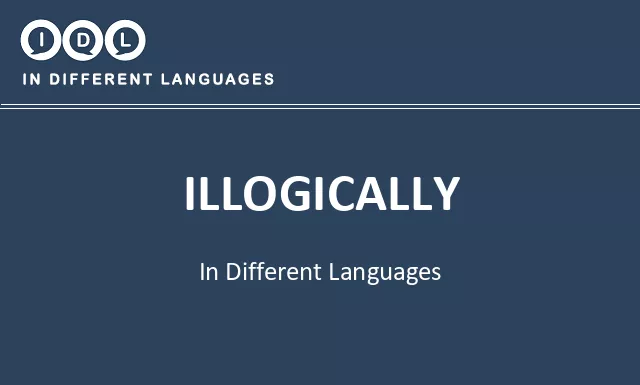 Illogically in Different Languages - Image