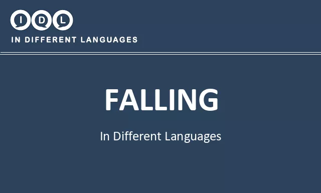 Falling in Different Languages - Image