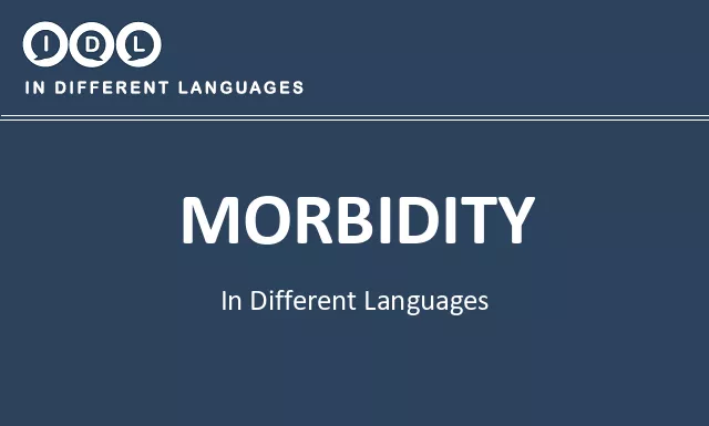 Morbidity in Different Languages - Image