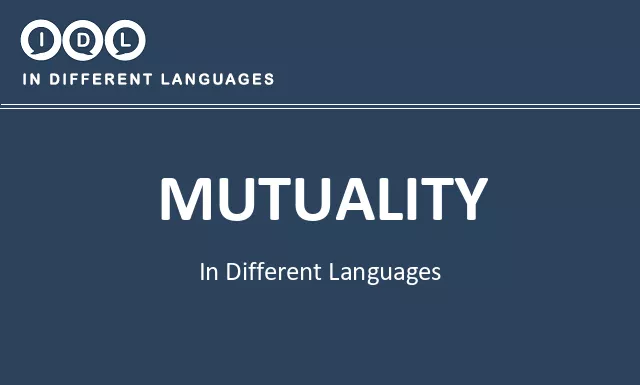 Mutuality in Different Languages - Image