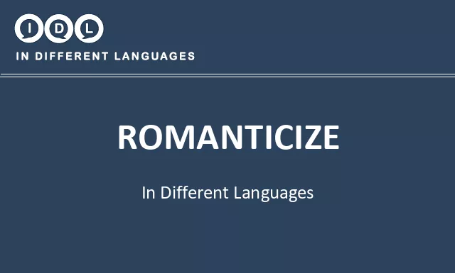 Romanticize in Different Languages - Image