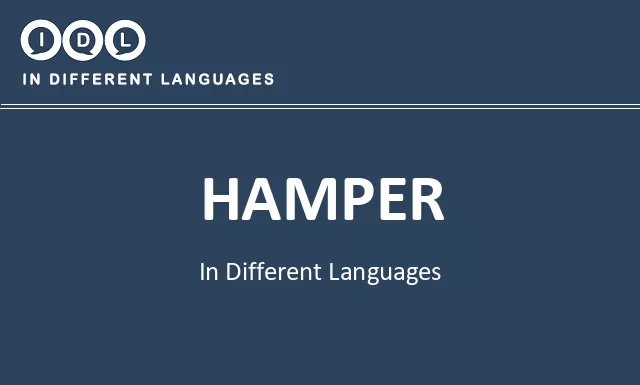 Hamper in Different Languages - Image