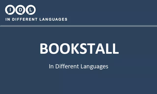 Bookstall in Different Languages - Image
