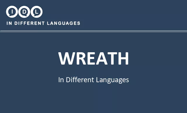 Wreath in Different Languages - Image