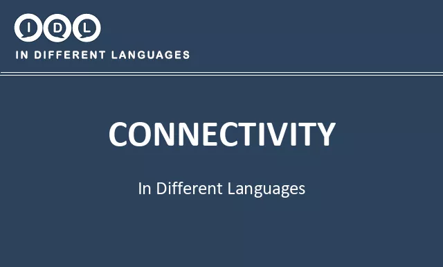 Connectivity in Different Languages - Image
