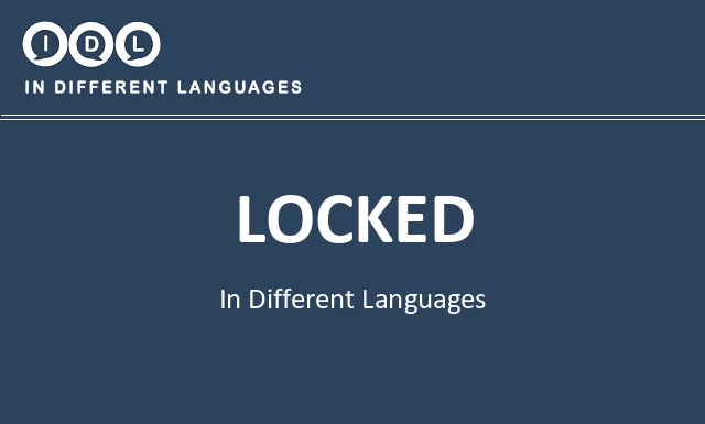 Locked in Different Languages - Image